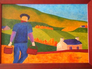 peinture de Josette Bude Laurent